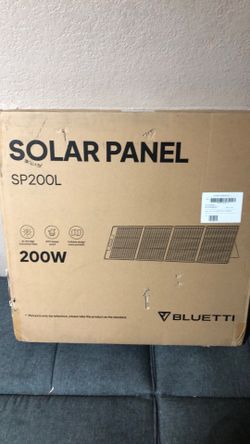Bluetti sp200l solar panel
