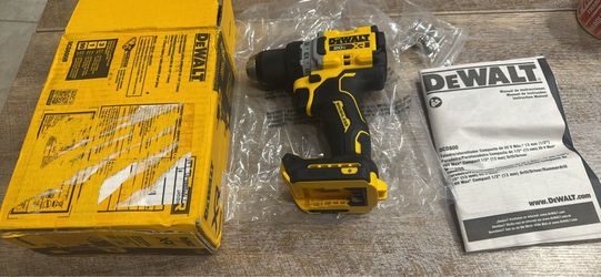 DEWALT DCD800B 20V Max XR Brushless 1/2" Cordless Drill/Driver