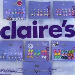 Brand New Claire’s Earrings 