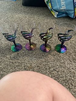 Halloween plastic cups set of 4