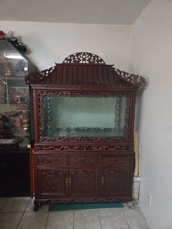 Oriental Desgined Fish Tank