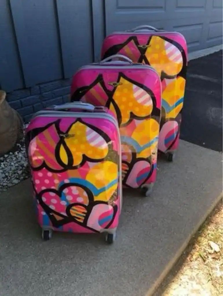 Colorful Luggage Set