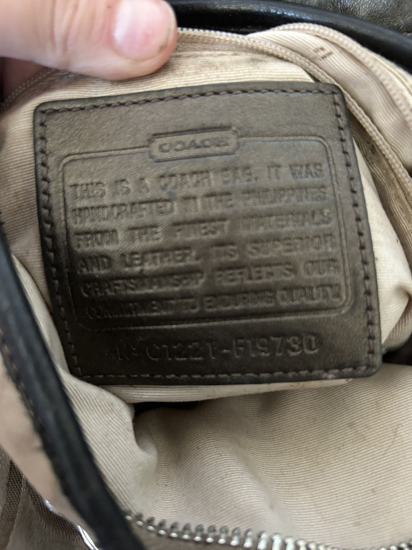 Coach cross body