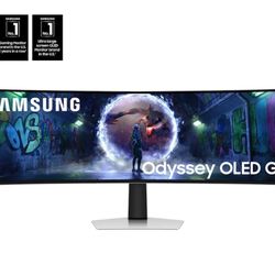 Samsung Odyssey Neo G9 57" Curved 4K Ultra HD 240Hz QLED Gaming Monitor, Black