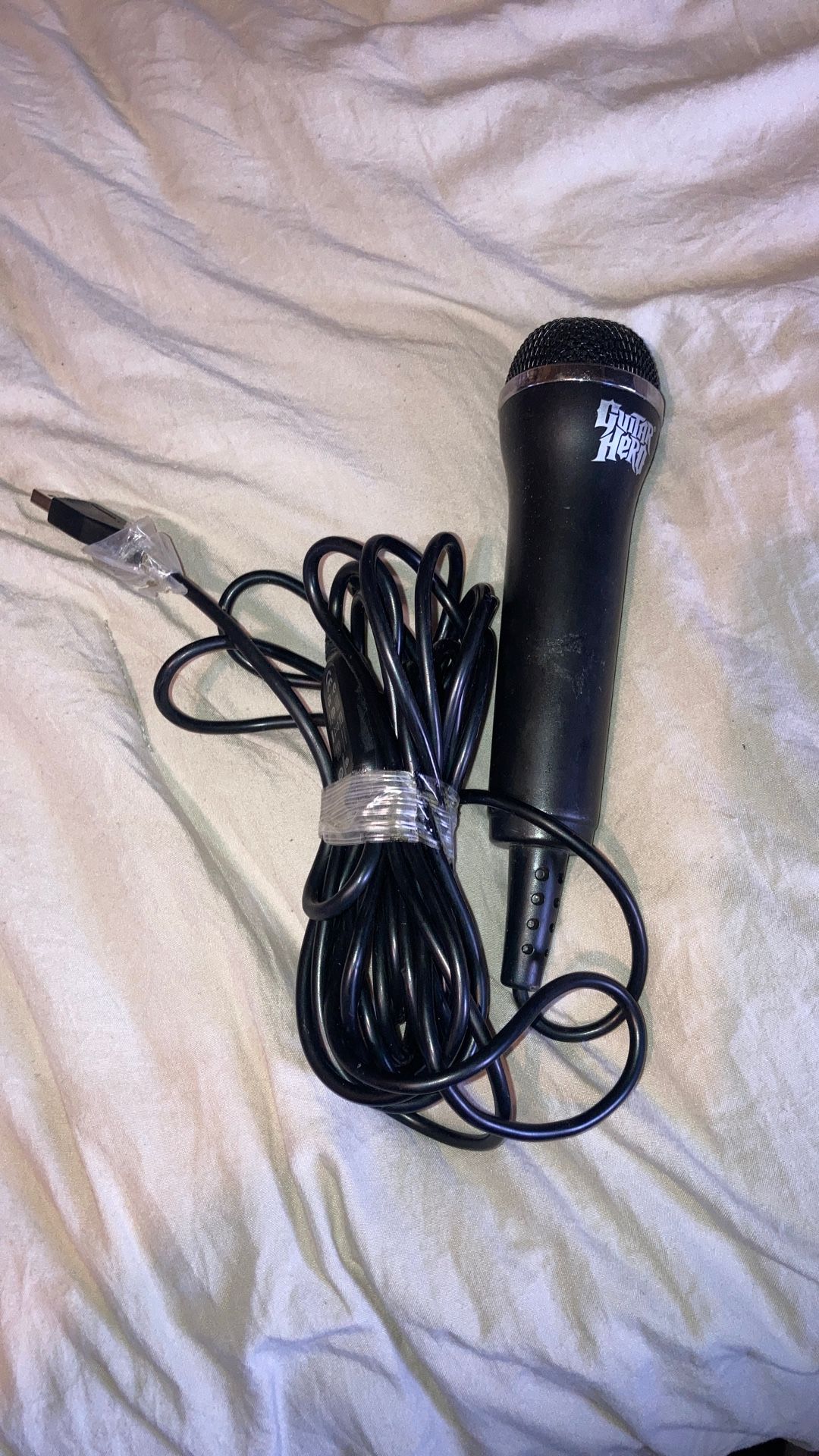 Official Guitar Hero World Tour USB Microphone for PS3 Wii Xbox 360 $20