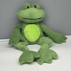 Circo Plush Frog 20" Stuffed Animal Target Floppy Bean Bag Long Legs Green Toad