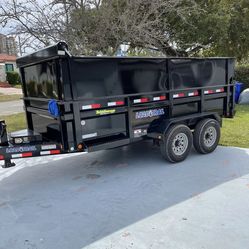 Household dump trailer
