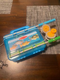 Melissa & Doug fishing game toy