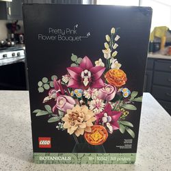 LEGO pretty pink flower bouquet