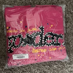 Pink Sp5der Hoodie
