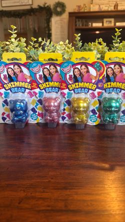 Squishy shimmer bear 5 dollars each