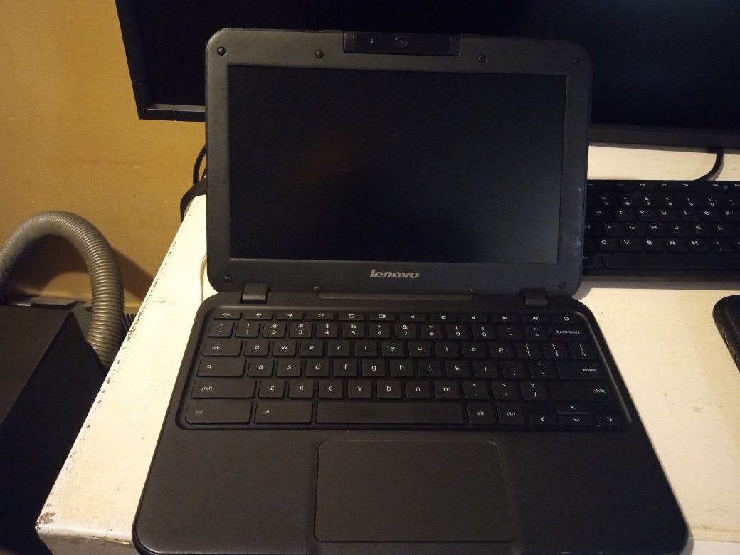 Lenovo M211.6 Chromebook Intel 4GB 16GB SSD Don't Charge Her But Is Fully Charged Adapters On eBay For 10 Bucks 30 Available