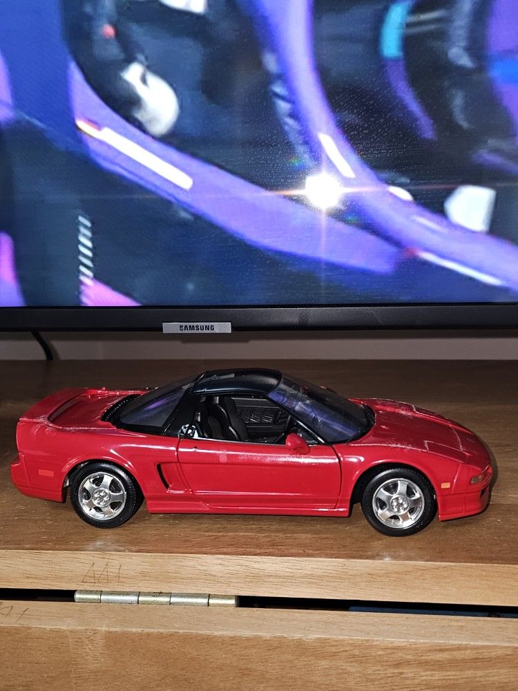 NSX 1/18 Scale model car.