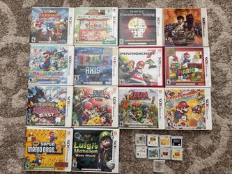 Nintendo 3ds games 20 each
