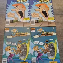 The Jetsens Comic Books #3, #4 (2 Copies Of Each)