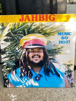 Reggae Record JAH BIG -Music So Hot! Lp Sealed Original Press!