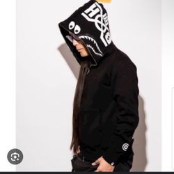  Authentic Bape x Bounty Hunter full zip hoodie.  