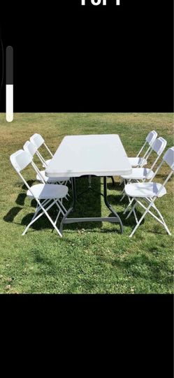 Tables and chairs