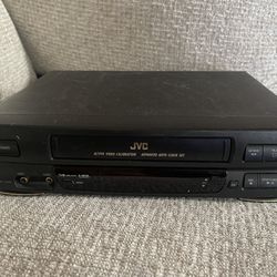 JVC VHS VCR 4-Head Player Tested Working 
