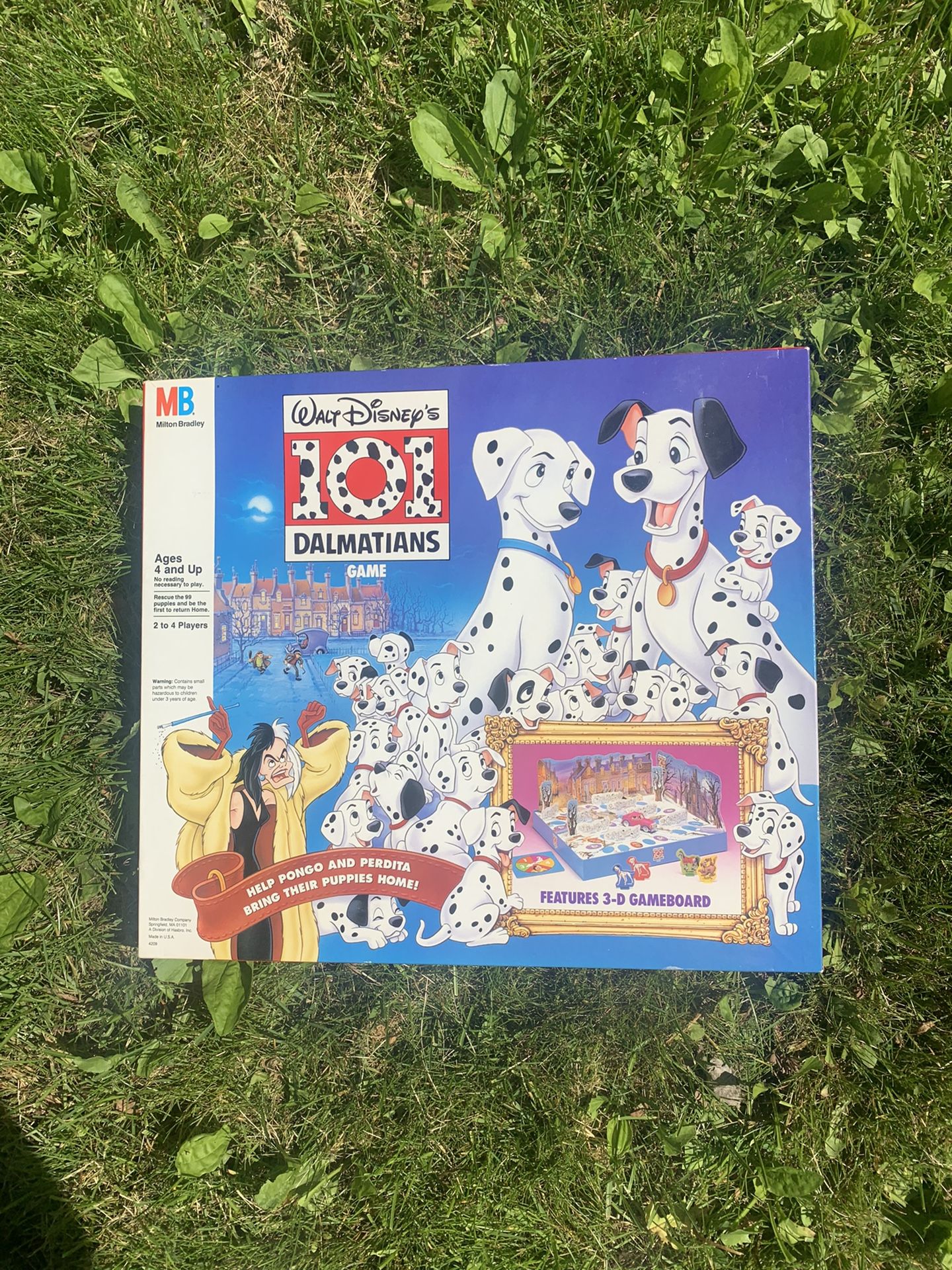 Disney 101 Dalmatians 3D Board Game (1990s)