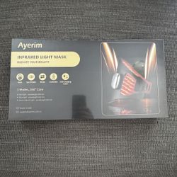 Infrared LED Face Mask (Spa-Quality Skincare at Home) — $120 OBO