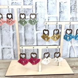 Handmade Fringe Earrings