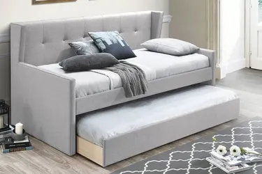 Brand New Grey Twin Size Daybed w Trundle Bed