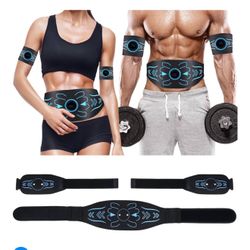 Electronic Muscle Stimulator - Fitness Training Equipment for Men & Women, 8 Modes Electronic Abdominal Stimulator for Full Body Workout, Fitness Equi