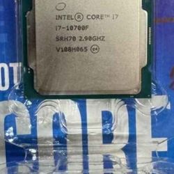 Intel Core I7- 10700F CPU Desktop Processor LGA 1200