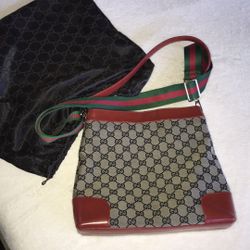 ❌SOLD on Poshmark Vintage Gucci shoulder bag with added strap