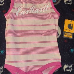 Girls Carhartt Bodysuit Size 18m 