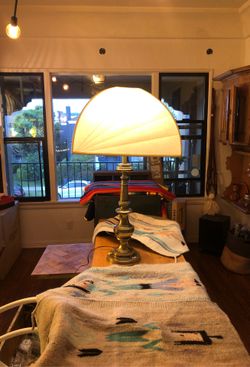 Vintage Brass Lamp