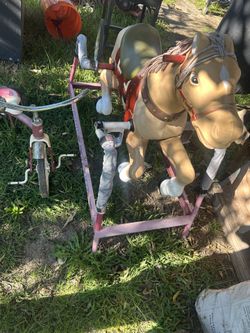Caballito Y Bici Para Niños
