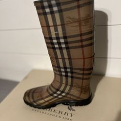 Woman’s Burberry Rain Boots