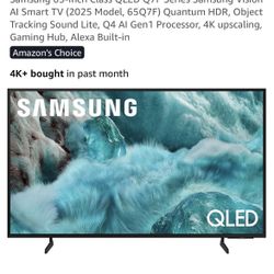 SAMSUNG 65” Q7F QLED SMART TV LED 4K HDR VISION AI FANTASTIC PICTURE QUALITY GUARANTEED 💯📺✅📺💯