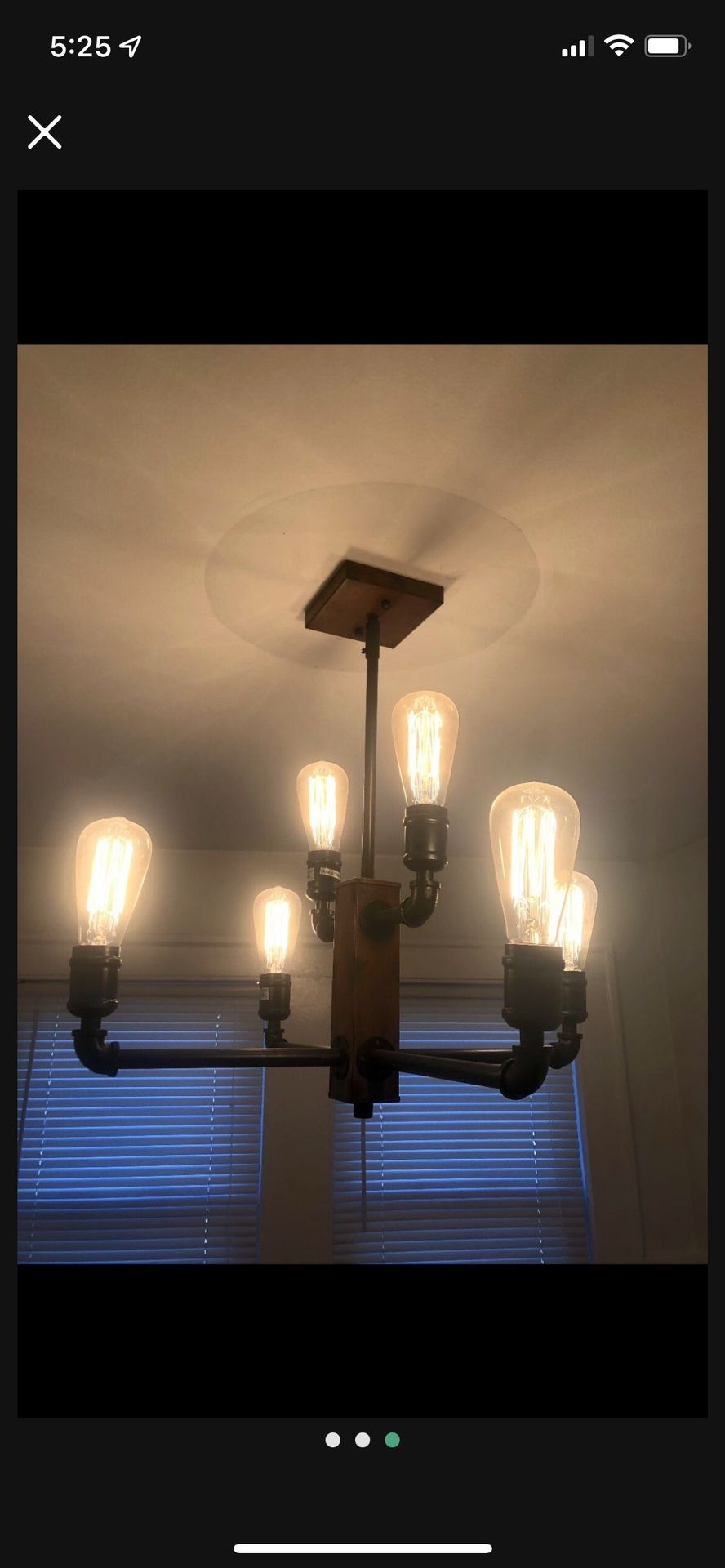 Industrial Chandelier Light Fixture