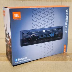 JBL Celebrity 100 Single Din Car Stereo Bluetooth USB Aux Am Fm Radio 🚨 Payment Options Available 🚨 No Credit Needed 🚨 