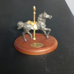 Celebration Of 150 Years Pewter Horse 🐎 Like Brand New