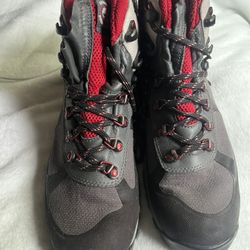 Women’s  Timberland Hiking Boots - Red and Black