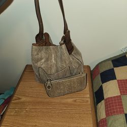 Purse And Matching Wallet