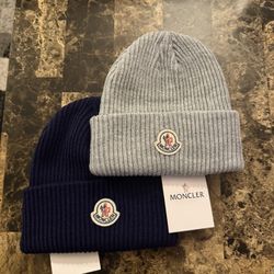 Moncler Wool Logo Beanie