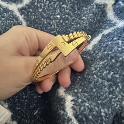 21k Gold cartier bracelet