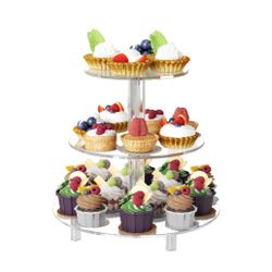 3 Tier Acrylic Cupcake Stand