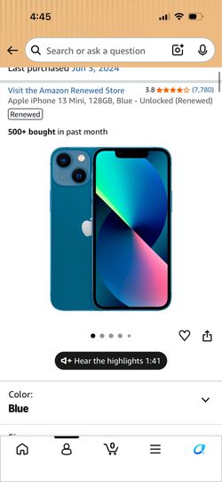 Apple IPhone Mini 13