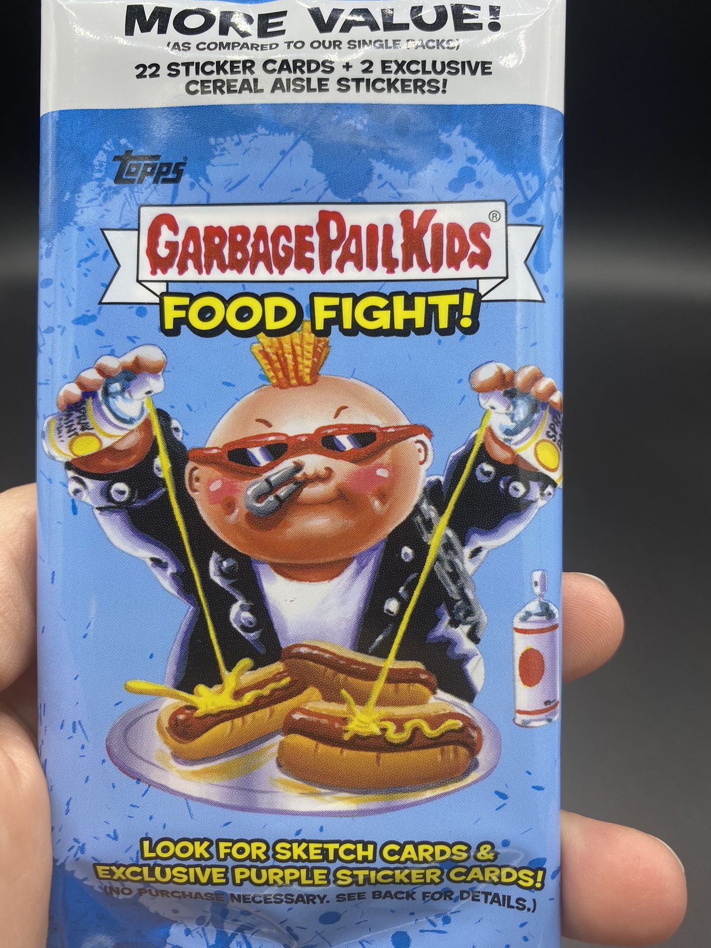 2021 Topps Garbage Pail Kids Food Fight! 22 Card Pack Exclusive Pack