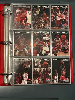 Vintage basketball collection Jordan, Barkley,etc