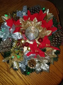 Christmas Wreath centerpiece