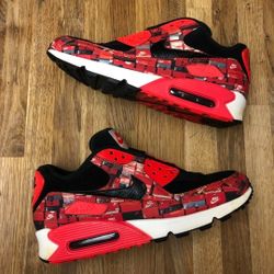 Nike Air Max 90 (Bright Crimson) - 8.5