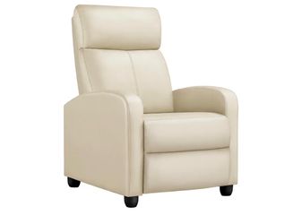 Slim reclining chair