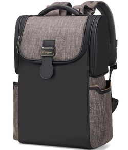 Daypack, Lightweight, Shock-absorbing Strap, Breathable, Work Business, Water-resistant